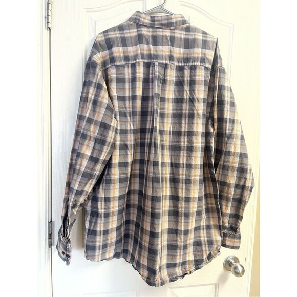 Cinch Mens Multicolor Plaid Long Sleeve Button Down Western Shirt Size XXL - Picture 16 of 16